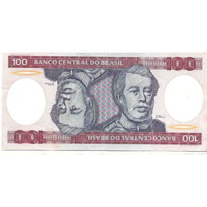 Brazil 100 Cruzieros bill xf/mt