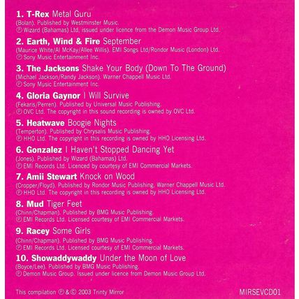 The 70s Collection : Promotional CD from the Daily Mirror