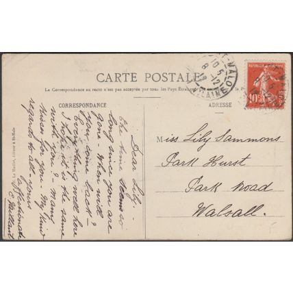 La Caserne de Rocabey, Saint-Malo, 1912 - Le Maillot CPA HLM1389