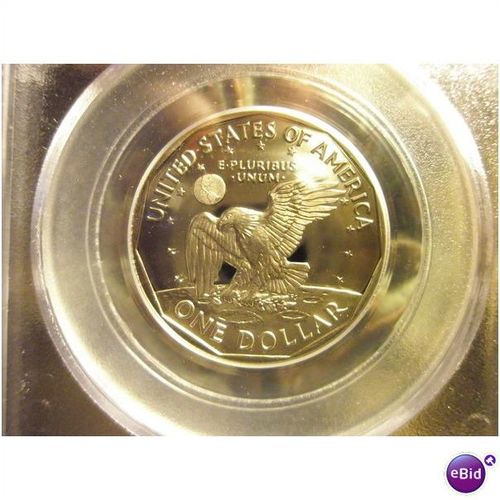 1999 P PCGS PR69DCAM Susan B. Anthony $1 (FRE SHIP)