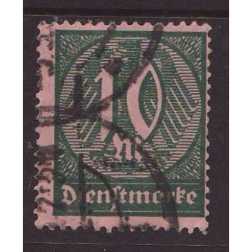 Germany 1922 SG O248 Used - Official (D-471)