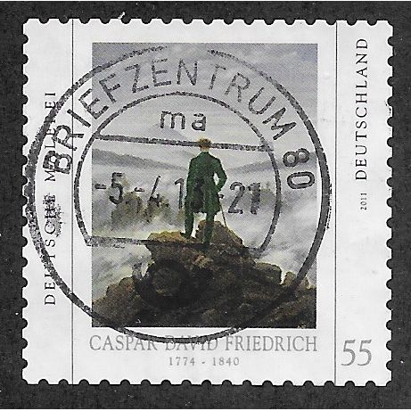 GER 2011 €0.55 (S/A) 'GERMAN PAINTING' FINE USED (EBID66-106)