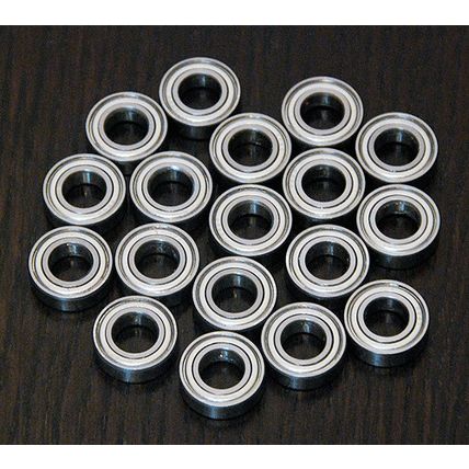 (18pcs) KYOSHO MP-5 / BURNS / BURNS DX / INFERNO Metal Sealed Ball Bearing Set