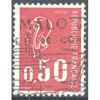 France 1971 - 0.50f red - Marianne - used 3