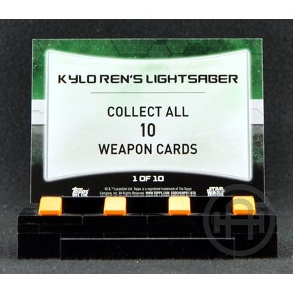 Topps Star Wars The Force Awakens S1 – Weapons Set – Complete (10 cards)