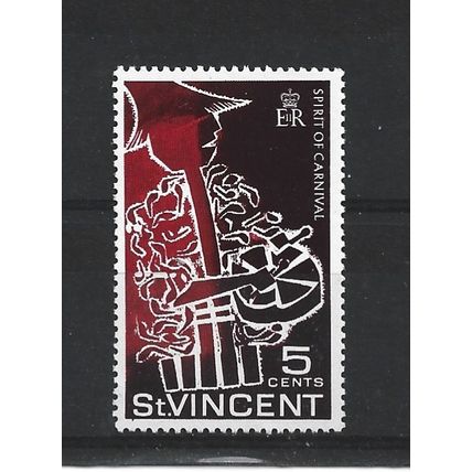 St Vincent.SG271 5c Steel Bandsman.Mounted Mint.Jun24