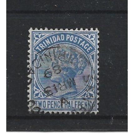 Trinidad.SG108 2 1/2d Bright Blue.Fine Used.Aug24k