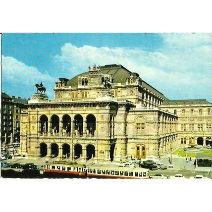 VIENNA (Austria) STAATSOPER THEATRE Postcard (ERTL W.113)