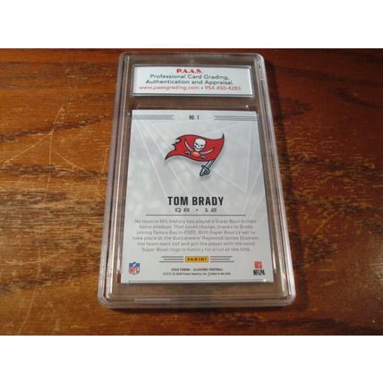 2020 Panini Illusions, Graded Gem Mint 9.5, TOM BRADY, Buccaneers