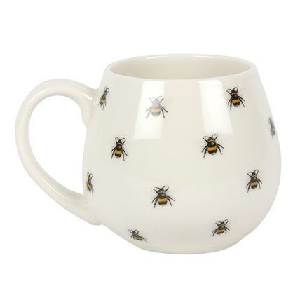 Mug - Bee Print Rounded Mug