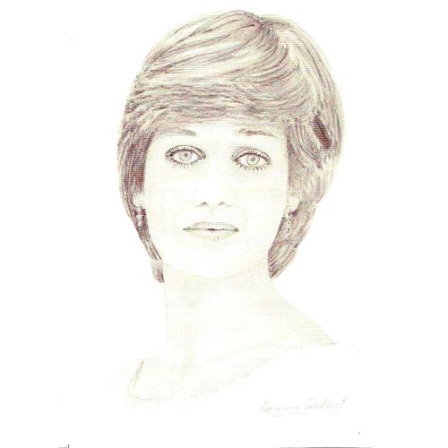 Princess Diana Royal Wedding special card by Lawrence Guilbert mint condition