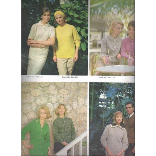 Knit Pattern Booklet Bernat 111