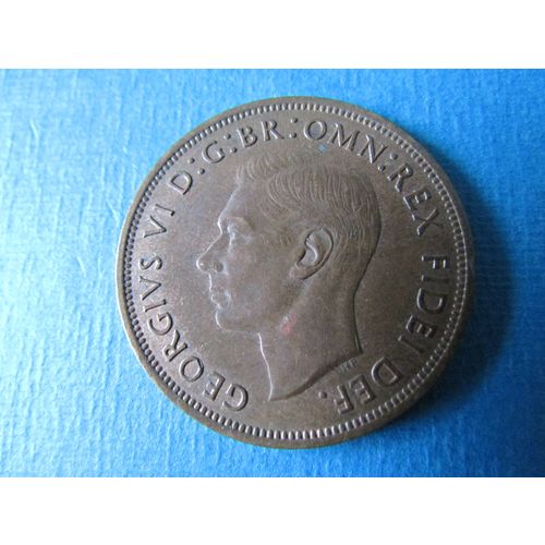 1949 GEORGE VI ONE PENNY FREE POST. (a) AAB