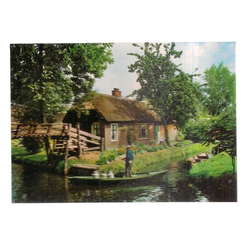 GROETEN UIT MOOI GIETHOORN, NETHERLANDS unused postcard =