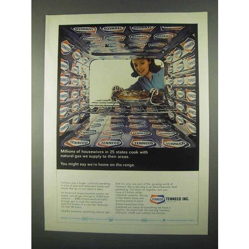 1967 Tenneco Inc. Ad - Cook With Natural Gas