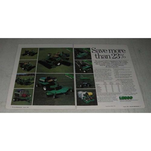 1988 Lesco Equipment Ad - Save More than 23%