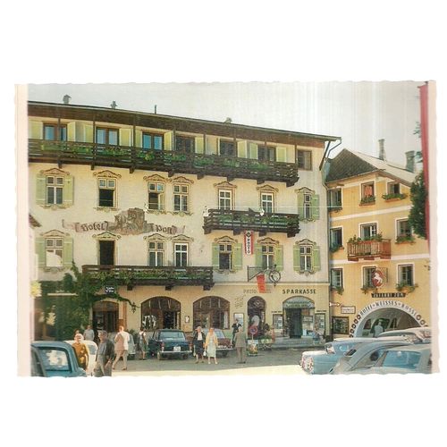 HOTEL POST, ST. WOLFGANG, AUSTRIA unused postcard =