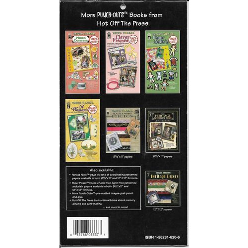 Paper Pizazz Punch Outs Heritage Craft Book 11 Pages HOTP 3337 Acid Lignin Free