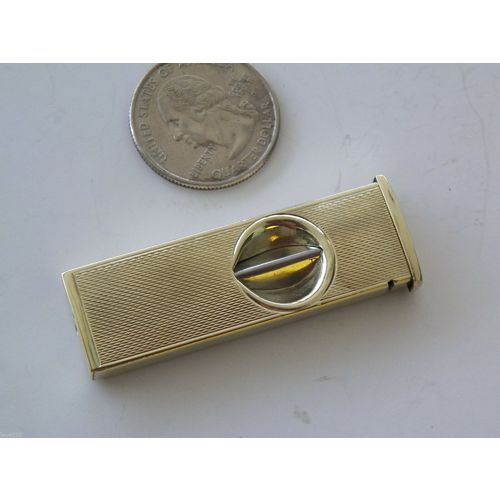 VNTG 14K SOLID GOLD PFEILRING CIGAR CUTTER 16.7 GRAMS