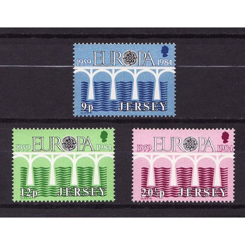 1984 Jersey, Europa, NH Mint Set of Stamps, SG 330-2