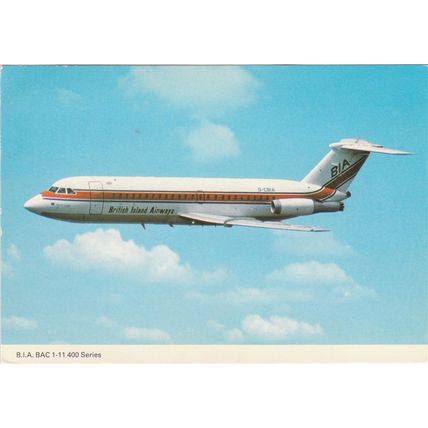 BIA British Island Airways BAC111 400 Civil Aircraft (A19095)