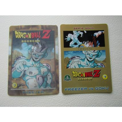 Giochi Preziosi 1989 Dragon Ball Z Serie Gold Lenticular Card Choice (e34)