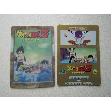 Giochi Preziosi 1989 Dragon Ball Z Serie Gold Lenticular Card Choice (e34)