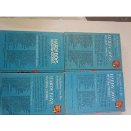 Vintage Hardy boys books Franklin W Dixon hardcover mystery vol 43 45 48 52