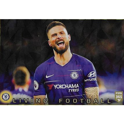 Panini's FIFA 365 2020 (Blue) Sticker: No.20 - Chelsea FC Living Football