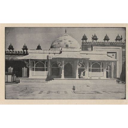 Sheikh Salim Christie Tomb White Marble India Akbar Postcard