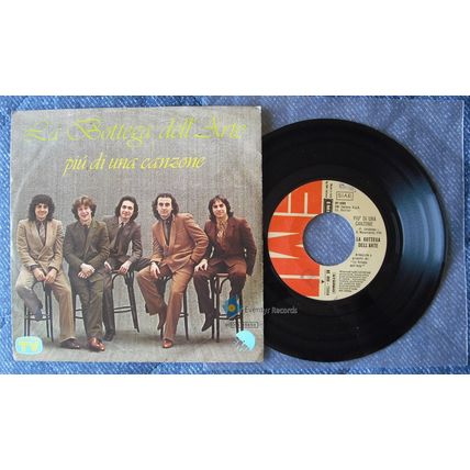 La Bottega Dell'Arte Piú Di Una Canzone/Finisce Qui 1979 7inch single Pop Ita