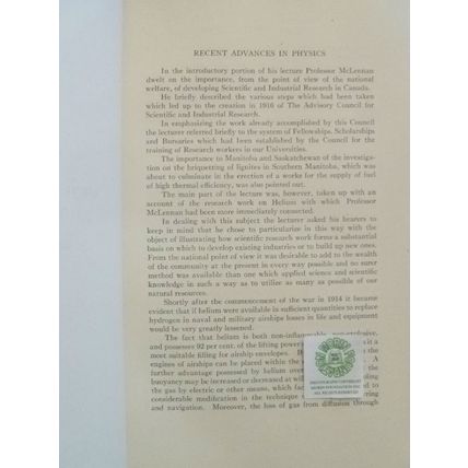 1921 PROCEEDINGS & TRANSACTIONS ROYAL SOCIETY OF CANADA Volume XV French English