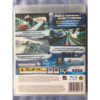 Vancouver 2010 (Sony PlayStation 3 Winter Olympics Game) PS3 skiing snowboarding