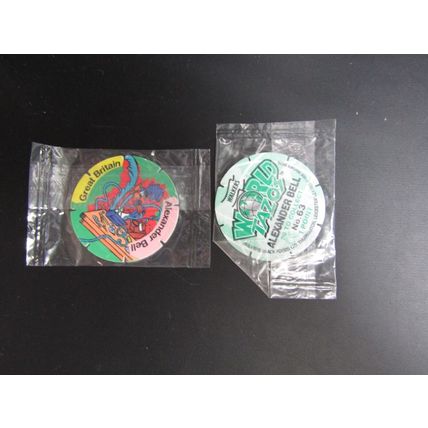 Walkers Looney Tunes 1996 World Tour Tazos SEALED Tazo Choice (e40)