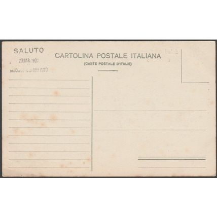 Saluti dal Duomo di Milano, 1907 - Modiano Cartolina