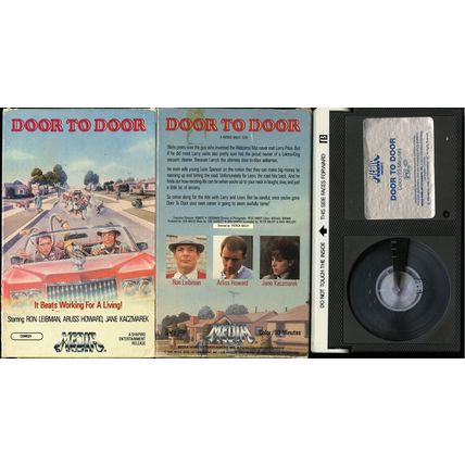 DOOR TO DOOR BETA JANE KACZMAREK RON LEIBMAN MEDIA VIDEO BOTH FLAPS TESTED