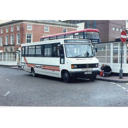 Colour Photograph of Powercrafts Coach Hire Ltd. - F836 BCW