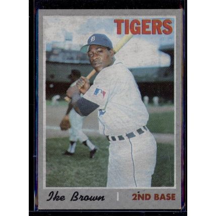 1970 Topps #152 Ike Brown Very good