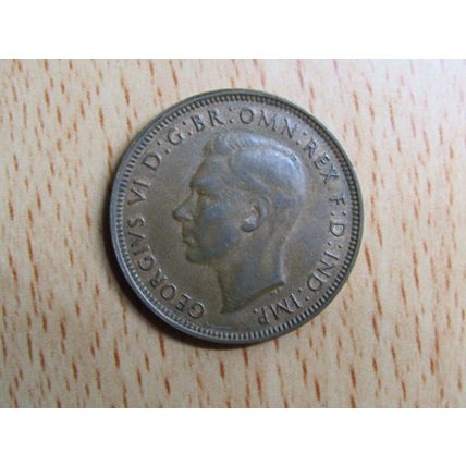 Australia 1948 1/2d Half Penny Coin
