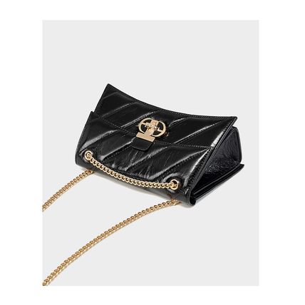Genuine Leather Women Purses and Tote Handbags Black