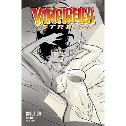 Vampirella Strikes: #9 Stephen Segovia - B&W (1:20) Dynamite Entertainment