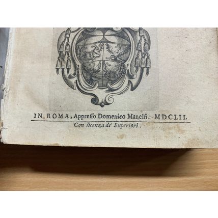 1652 DELLE STVORE DEL P.GIO STEFANO MENCHIO RELIGIOUS ITALIAN ANTIQUE BOOK (P4)
