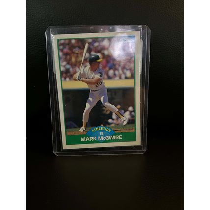 Mark McGwire #3 | 1989 Score Baseball Trading Card