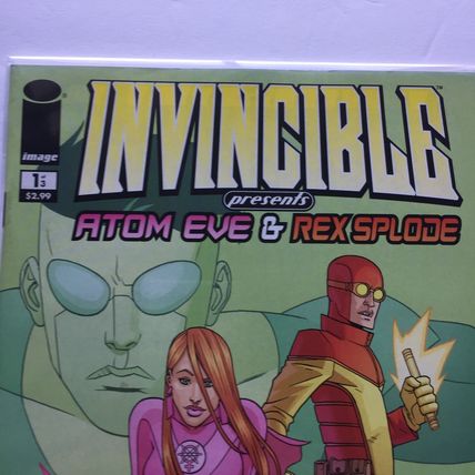 2009 Image Comics Invicible Presents Atom Eve & Rex Splode #1