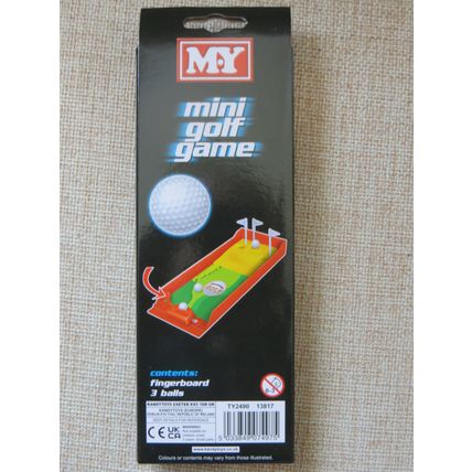 MINI SPORTS GAMES - GOLF TRAVEL TABLE TOP GAME