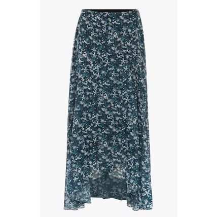 PHASE EIGHT Lola Floral Dipped Hem Maxi Skirt BNWT