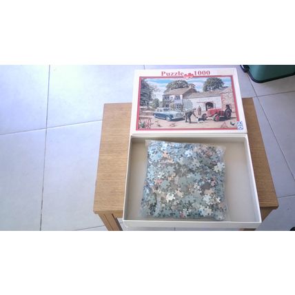 GREETING THE VET by Trevor Mitchell Jigsaw Puzzle (1000 Piece) FX Schmid (2011)