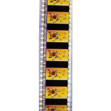 Pokemon . Pk MRQ - d086H . 1 STRIP OF 5 - 35MM FILM CELLS