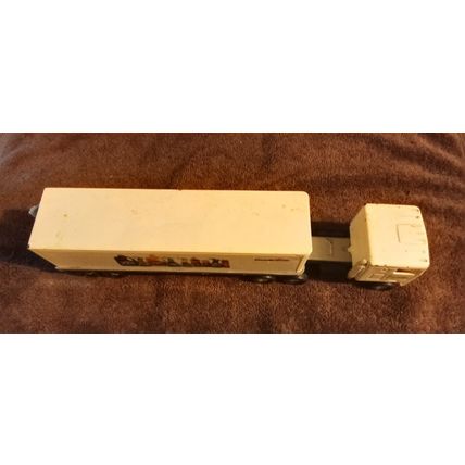 Vintage ERTL Kenworth Semi Tractor Trailer # 200 Dow Brands 11 1/2" Long
