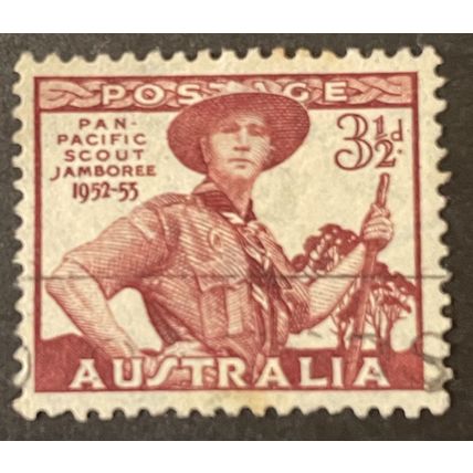 AUSTRALIA 1952 SG 0254 USED #2